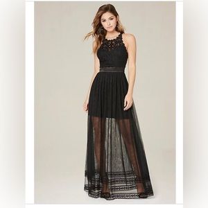 Bebe Tulle Gown with tags